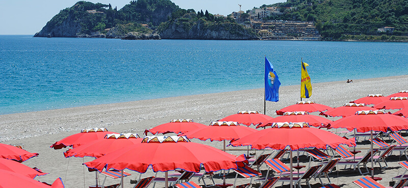 Beach of Mazzeo - Taormina