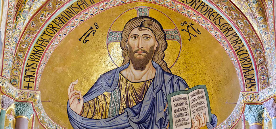 Cristo Pantocratore Cefalù Palermo- Escursione da Taormina Sat