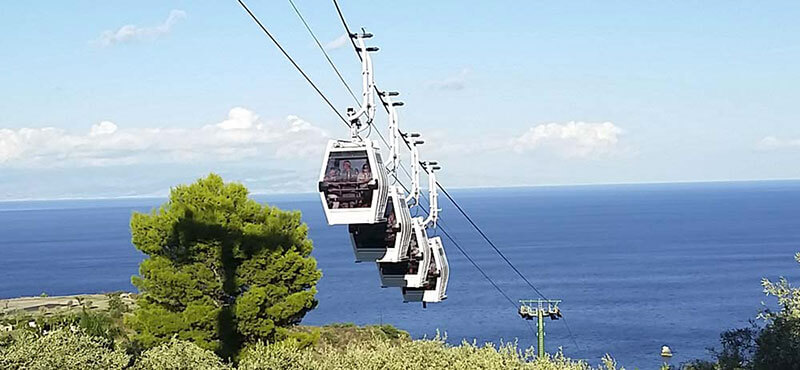 Cable car - Taormina Cable car - Taormina